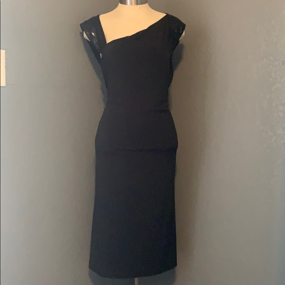 Calvin Klein plus size black dress